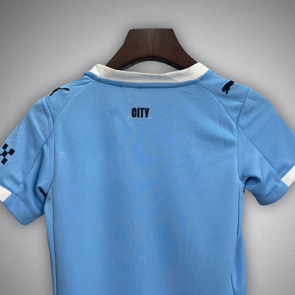 25/26 Manchester City Home Kids Size Kit