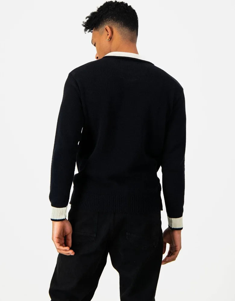 Orlando Pirates Knitted LS Jersey-Black S