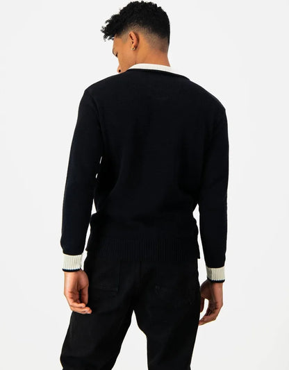 Orlando Pirates Knitted LS Jersey-Black S